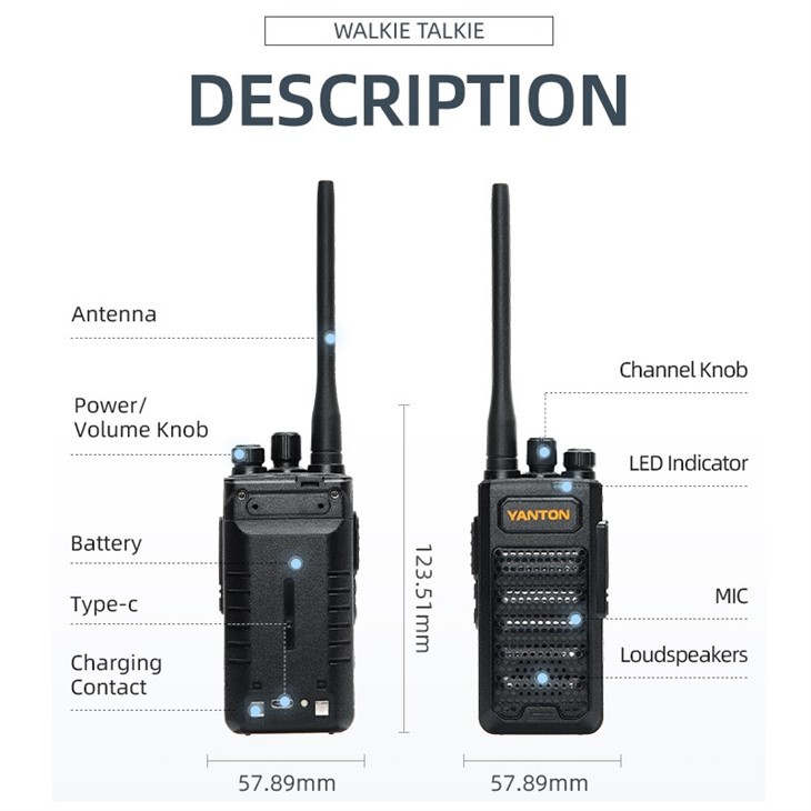 Handheld Hf Radio Transceiver