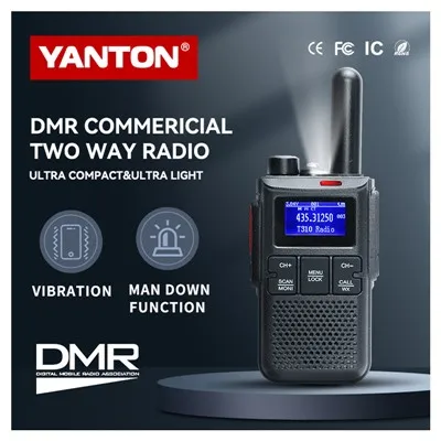 มินิ 2WAE S256 Dmr เครื่องส่งรับวิทยุ